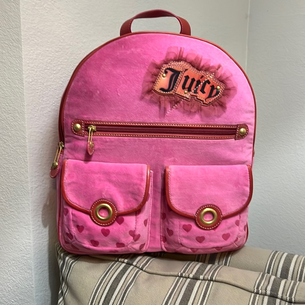 BRAND NEW! Vintage AUTHENTIC Juicy Couture Backpack.